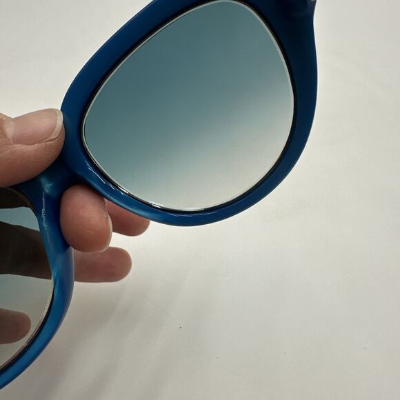 ROBERTO CAVALLI Sunglasses Acqua 781S 87W Bright Blue With Gold Trim